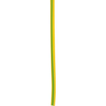 CABLE, 1 meter 0.75qmm yellow-green (yellow cable with green line)