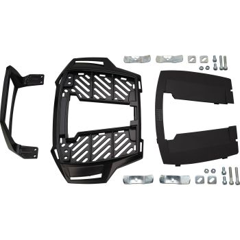 Luggage Rack, Black (To Be Mounted On OEM Rack), incl. Mounting Material,