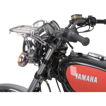 Front Luggage Rack, stainless steel, with brackets and mounting material, luggage area approx. 23x15cm