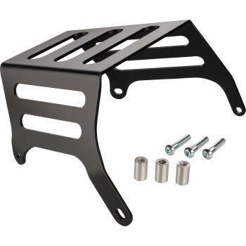 Aluminium Rack ( Luggage Rack ), incl. mounting material, black plastic coated