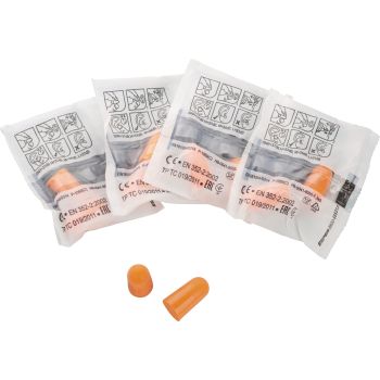 3M Hearing Protection Plugs, Pack of 10 (5 Pairs)
