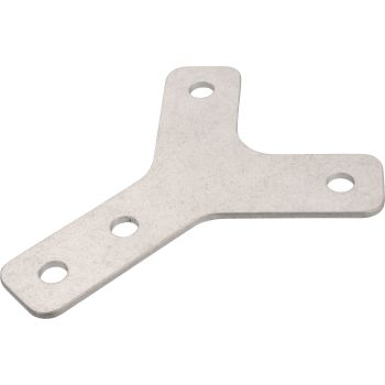 Fender Connector Repair Plate, connects e.g. SR500 inner mudguard and fender if a bracket of the inner fender is defective, aluminium