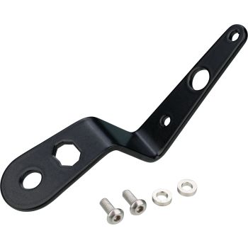 Universal Bracket for Motogadget 'Motoscope Tiny' Speedometer, suitable for speedometer item 40354, for M6/M8 mounting on fork yoke or handlebar clamp