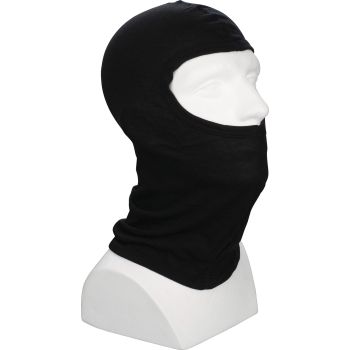 Balaclava Universal Size Black 100% cotton