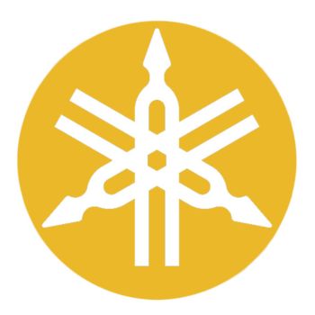 Decal 'Diapason', Gold, inverted, 1 Pair
