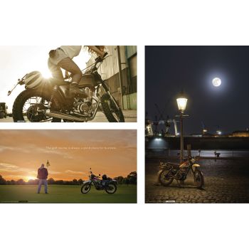 Advantage Pack: all 3 Onno's Garage Posters ( 'Harbour', 'Business' and 'Kickstart'), 4c digital print on high gloss poster paper, 76cm x 43-48cm