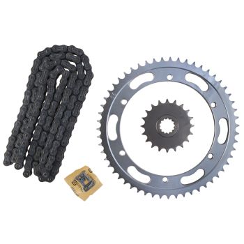 XW-Ring Chain Kit 20/55 (130 Links, Open) RK428XRE, incl. Clip Chain Joint