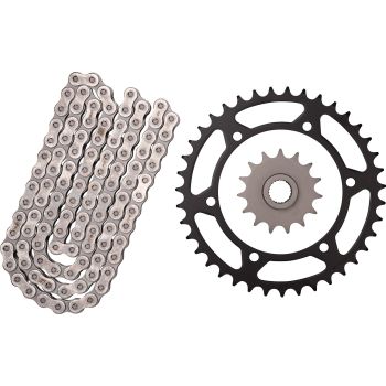 RX-Ring Chain Kit RK520XSO2 15T front/39T rear, 110 Links, open type, incl. clip- and rivet chain joint