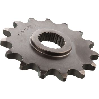 15T Sprocket, Fine Geared Shaft  (collar approx. 4mm, total thickness 15.6mm, compare to 27109)