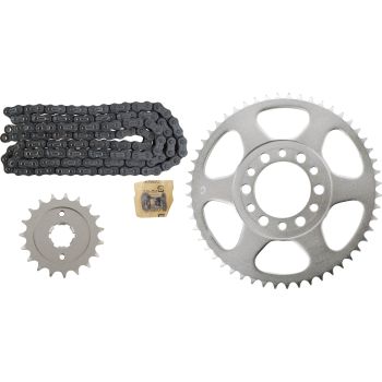 O-Ring Chain Kit 19/52T RK428XSO (128 Links, Open, incl. Clip Chain Joint)