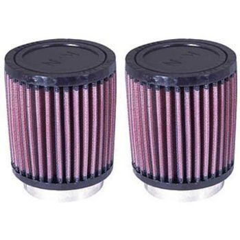 K&N Clamp-On Racing Air Filter Set (2 Pieces RU-0600), Not Street Legal