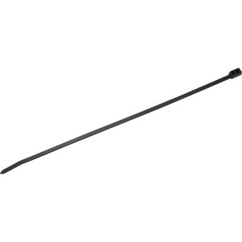 Double-Head Cable Tie, 4.8x300mm, black, 1 piece