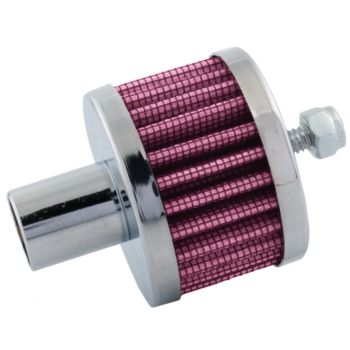 K&N Crankcase Vent Filter (62-1120) with 19mm Steel Base