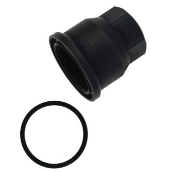 Aluminium Cap for Timing Chain Tensioner, Black Anodized, incl. O-Ring