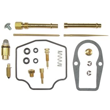 KEDO Carburettor Rebuild-Kit for Primary and Secondary Carburettor (Main Jet Prim. #130, Sec. #110, Pilot Jet #50)