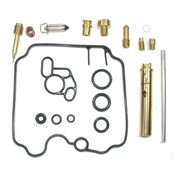 KEDO Carburettor Rebuild Kit (For One Left Or Right Carburettor, Required 2x For One Motorcycle, Main Jet #75, #142.5, Pilot Jet #45)