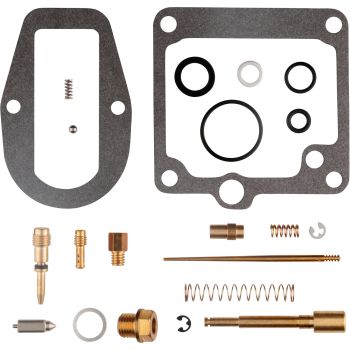 KEDO Carburettor Rebuild-Kit incl. choke piston, -spring & -ball, gasket for actuating shaft (Main Jet #230, Pilot Jet #25) --> alternative see item 94030