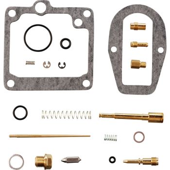 Carburettor Rebuild-Kit Keyster, jets main #230/pilot #25 and main #220/pilot #30, incl. choke piston