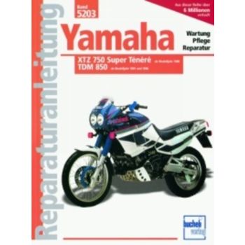 Service Manual, XTZ750 TDM850, Publisher Bucheli, Volume 5203, ISBN 978-3-7168-1928-9