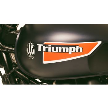 Decal Set Fuel Tank 7 Pcs. LH/RH complete (Lateral, Emblem, JvB-moto Logo, Centre Stripe)