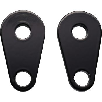 Super7 XSR Indicator Stay, rear, black coated aluminium, suitable for indicators with 8mm stem (Requires rear fender JVB0038)