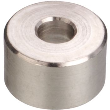 Spacer Sleeve Aluminium, diameter 24mm, length 15mm, bore for M8, untreated, 1 piece