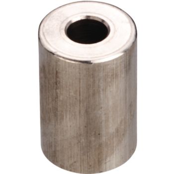 Spacer Sleeve Aluminium, diameter 20mm, length 30mm, bore for M8, untreated, 1 piece