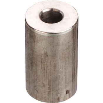 Spacer Sleeve Aluminium, diameter 20mm, length 35mm, bore for M8, untreated, 1 piece