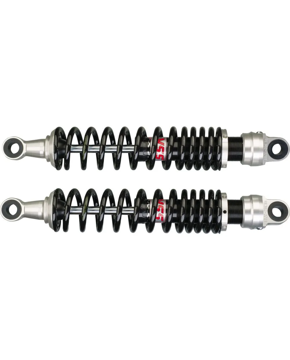 YSS Ecoline Rear TwinShocks, 1 pair, length 370mm, spring