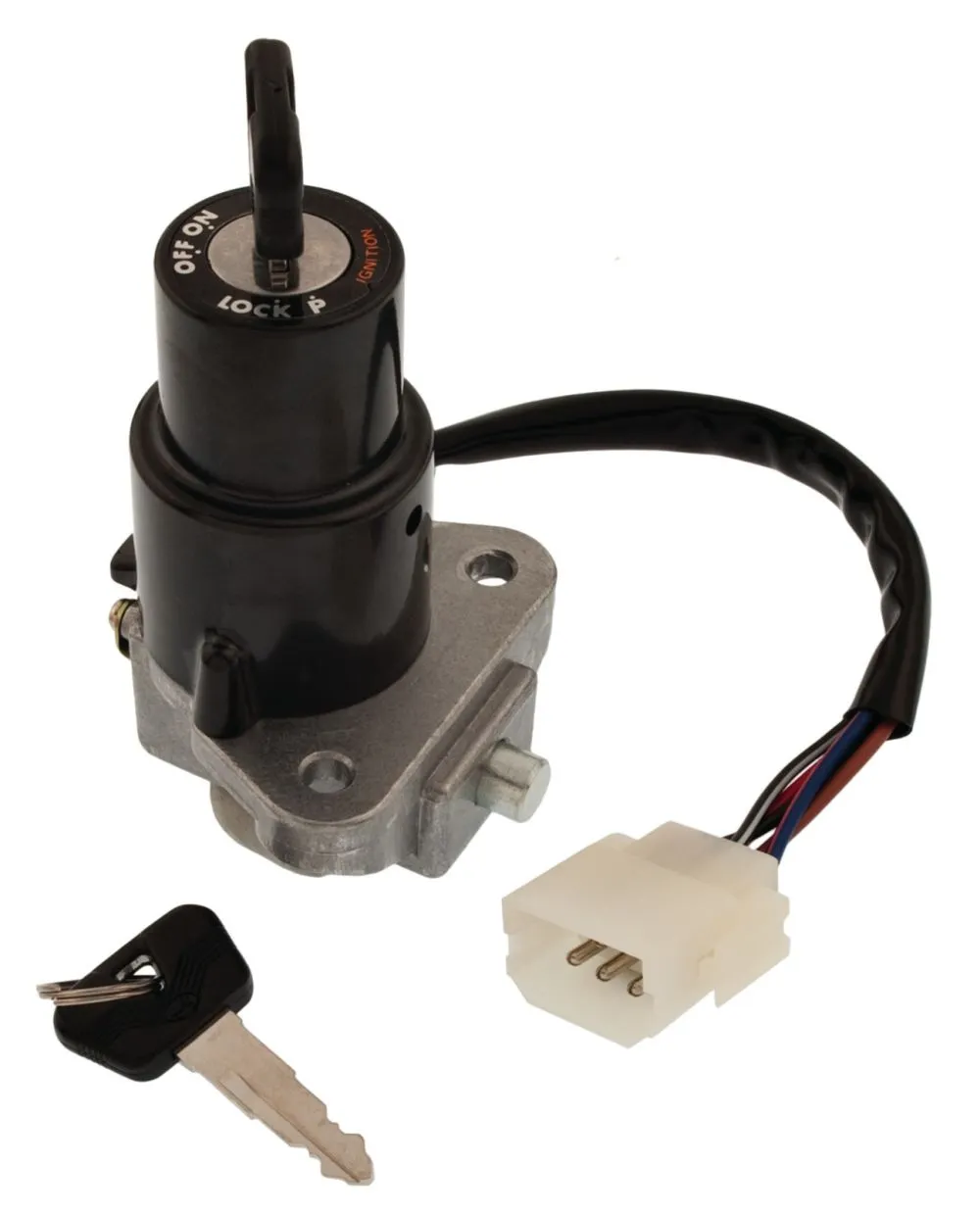 Replica Ignition Switch (6-Way Plug, with Steering Lock)