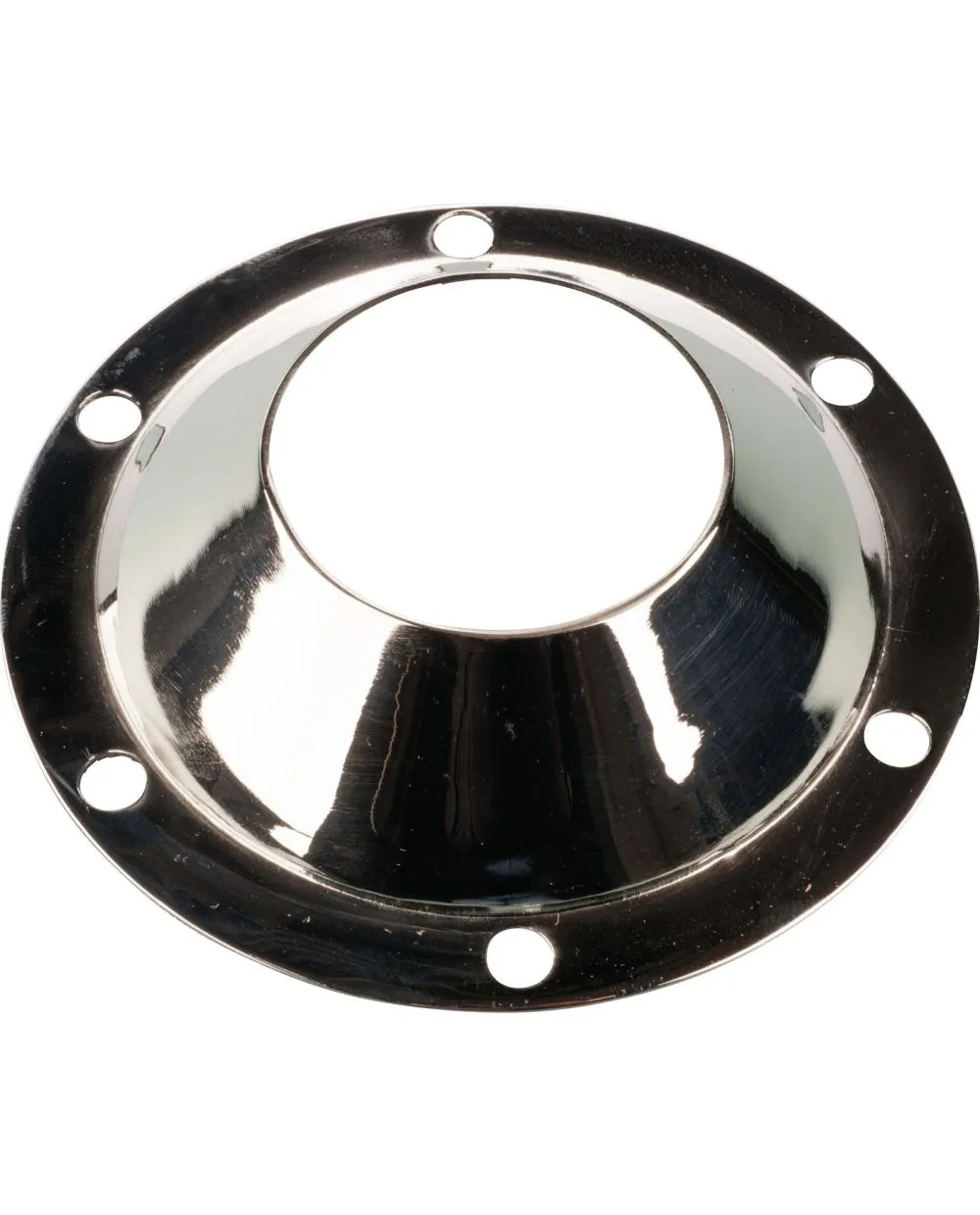 Racing End Cap 'Open', Stainless Steel, suitable for 4' Supertrapp