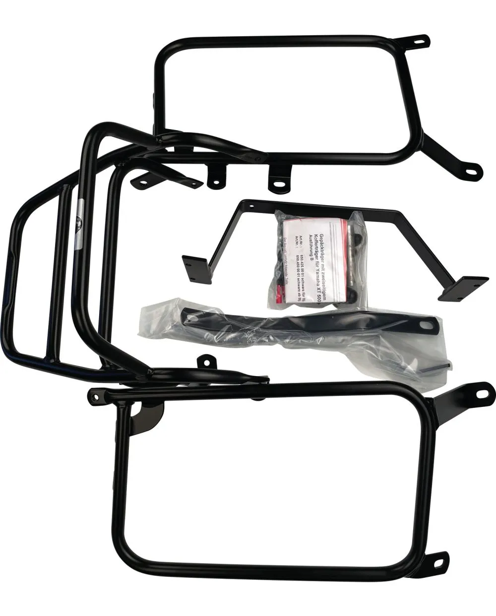 Luggage Rack, Complete, Black, incl. Top Rack (Restricted Luggage Rack, Complete, Black, incl. Top Rack (Restricted