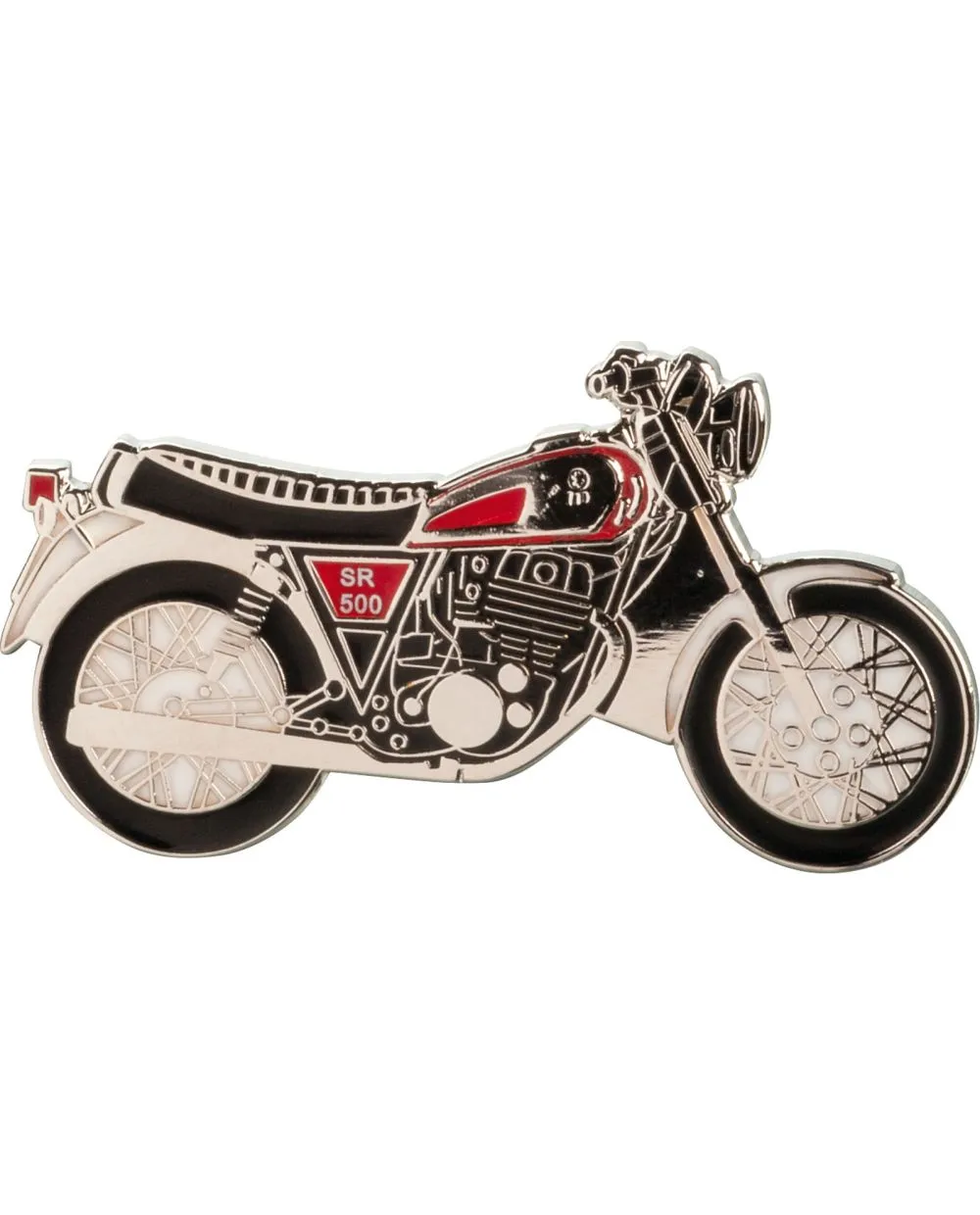 Pin SR500 Red Fuel Tank Side Covers