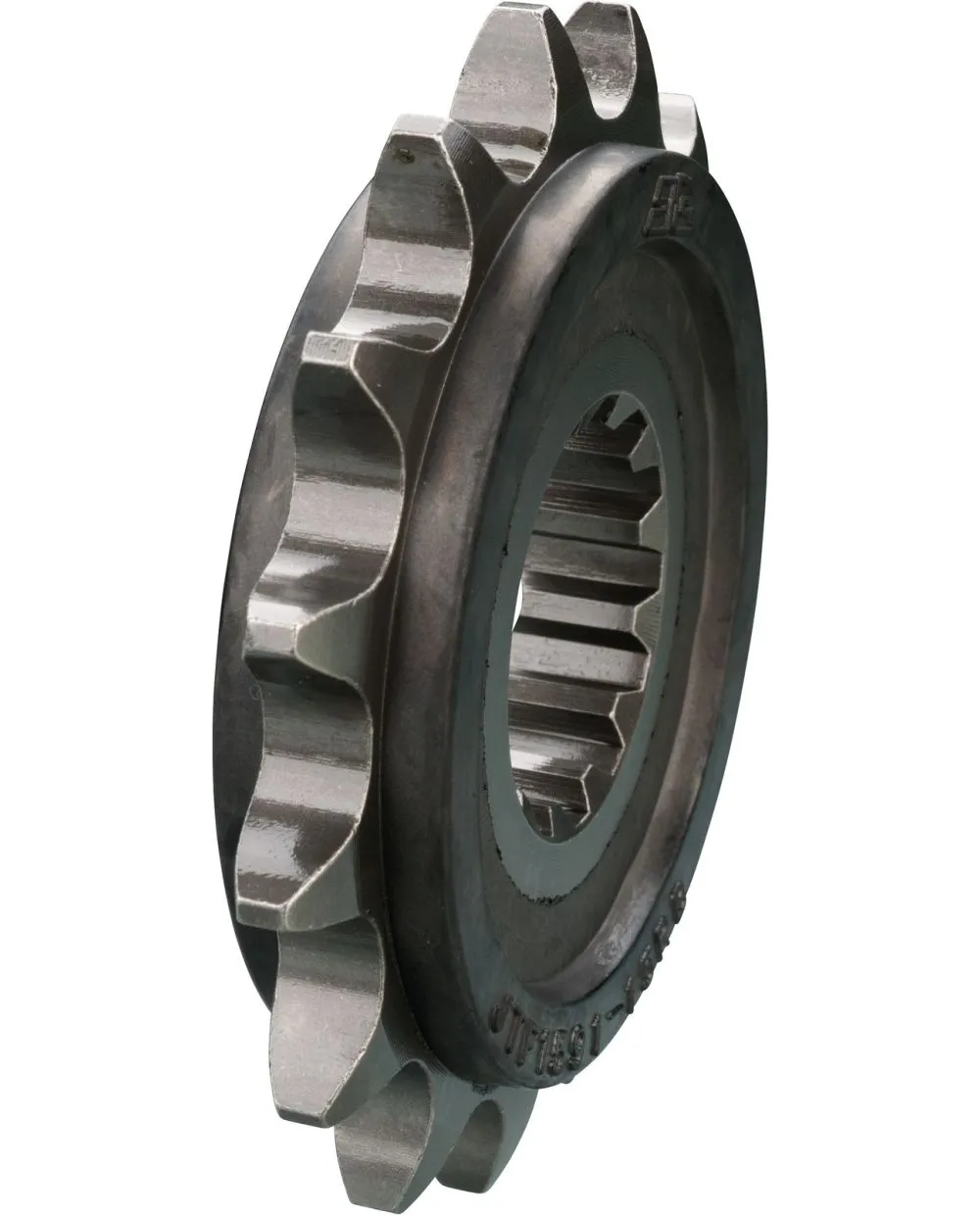 15T Front Sprocket, chain pitch 525, fine-toothed, rubberized for