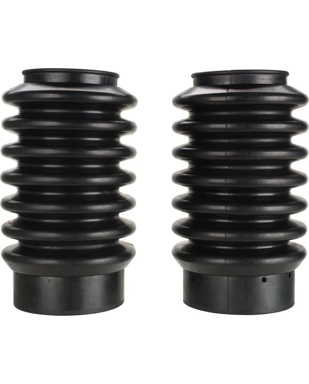 JvB-moto Front Fork Gaiters 'Super7', black, 1 pair, diameter