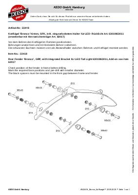 Download PDF instructions #22418