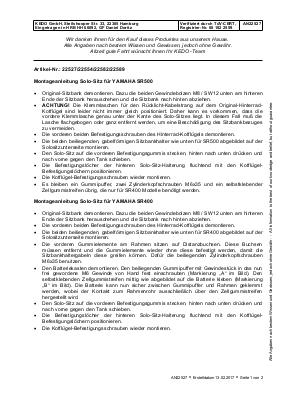 Download PDF instructions #22589