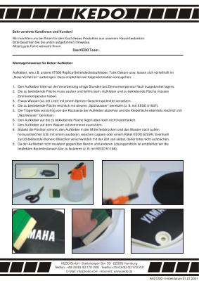 Download PDF instructions #29554