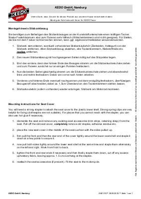 Download PDF instructions #30105