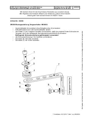 Download PDF instructions #30256