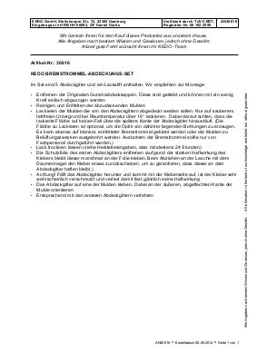 Download PDF instructions #30616