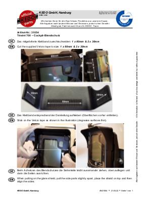 Download PDF instructions #31054