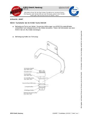 Download PDF instructions #40497