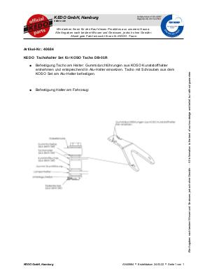 Download PDF instructions #40684