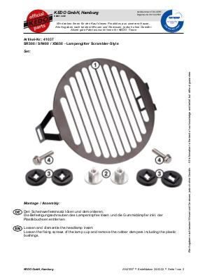 Download PDF instructions #41037