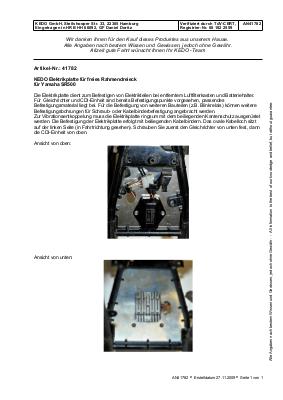 Download PDF instructions #41782