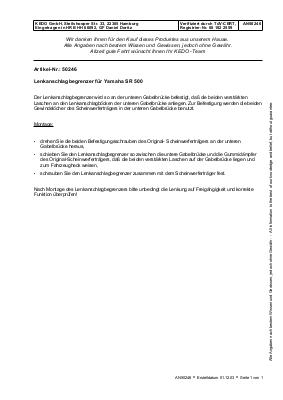 Download PDF instructions #50246