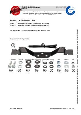 Download PDF instructions #50302
