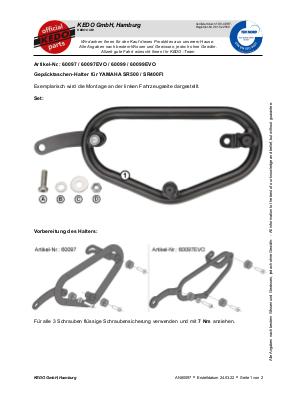 Download PDF instructions #60097EVO