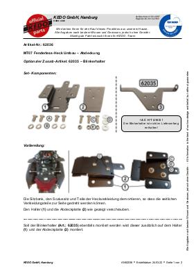 Download PDF instructions #62036
